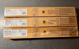 OEM Sharp Genuine Cyan/Magenta/Yellow CMY MX-27NTCA/MX-27NTMA/MX-27NTYA - Picture 1 of 2