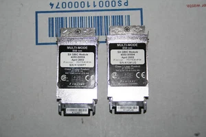 Used Pair - FINISAR SX GBIC MODULE 4050 00004 INTEGRATED FIBER OPTIC TRANSCEIVER - Picture 1 of 7