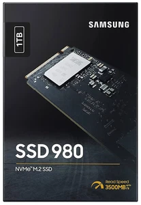 Samsung SSD 980 1TB PCIe 3.0 NVMe M.2 SSD - Bild 1 von 2