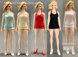 1/12 Dress for Tbleague Phicen 6" Female Figure T01A T01B T03A T03B SHF - Picture 1 of 12