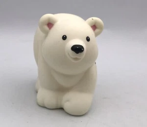 Figura animal Fisher Price Little People Zoo Ark 2001 oso polar - Imagen 1 de 3