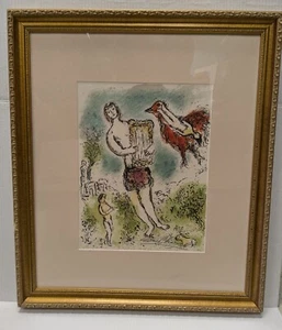 Marc Chagall: The Soothsayer Theoclymenus Lithograph #ODYSSEY HOMER Hand Signed - Picture 1 of 8