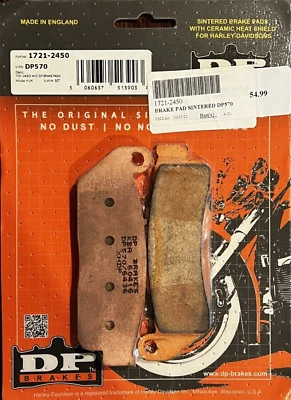 DP Brakes DP570 Standard Sintered Metal Brake Pads VICTORY OCTANE INDIAN SCOUT - Image 1 of 4