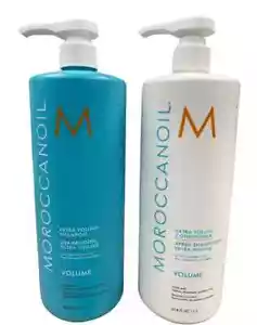 Moroccanoil Extra Volume Shampoo & Conditioner Duo Set 33.8 oz / 1 liter each - Picture 1 of 1