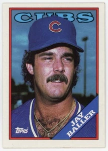 1988 Topps #717 Jay Baller Chicago Cubs Baseball Card - Foto 1 di 1
