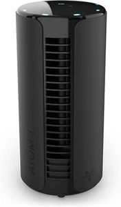 ATOM 1 Oscillating Tower Fan, Small Air Circulator with 4 Speeds, Touch Controls - Picture 1 of 5