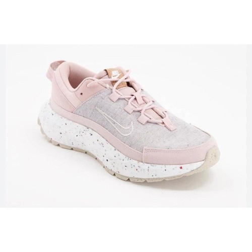 Scarpe Nike Crater Remixa da donna rosa Oxford panna bianche taglia US 8 sneakers