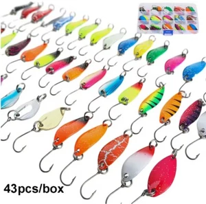 Trout Spoon Forellenblinker,Japanblinker XXL-SET -43 Stk.( 2g. - 5g.) - Bild 1 von 9