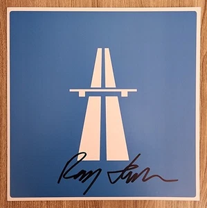 Ralf Hutter Signed Kraftwerk - Autobahn Vinyl Record Insert Booklet LEGEND RAD - Picture 1 of 2
