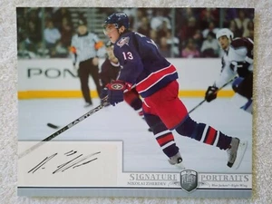 2006-07 Upper Deck Be A Player Nikolai Zherdev 8X10 Autographed Photo Card - Picture 1 of 2