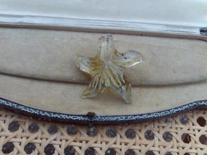 MURANO GLASS STARFISH PENDANT -TUTTI FRUTTI 50 MM - Picture 1 of 4