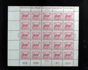 HS&C: Scott #630 MNH 1926 White plains souvenir sheet Very Nice XF US Stamp - Picture 1 of 2