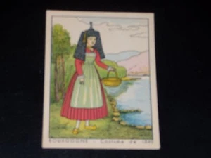 IMAGE - BOURGOGNE - COSTUME DE 1840 - FOLKLORE - TRADITION - ANCIENNE - 1920/30 - Imagen 1 de 1