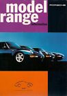 Porsche Range 1993-94 UK Market Foldout Sales Brochure 968 911 928