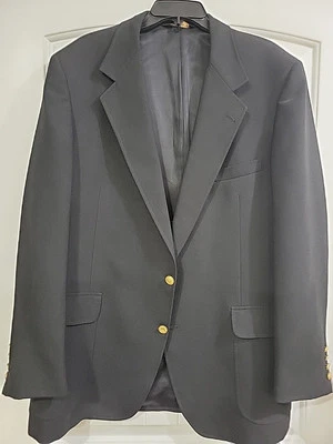 Ropa Warren Sewell 46L en Dalhart Tx. Abrigo deportivo negro para hombre Foto 1 de 4