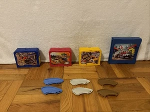 4 Matchbox Pop Up Fold N Go Play Sets Carry Along Vintage Y2K - Picture 1 of 16