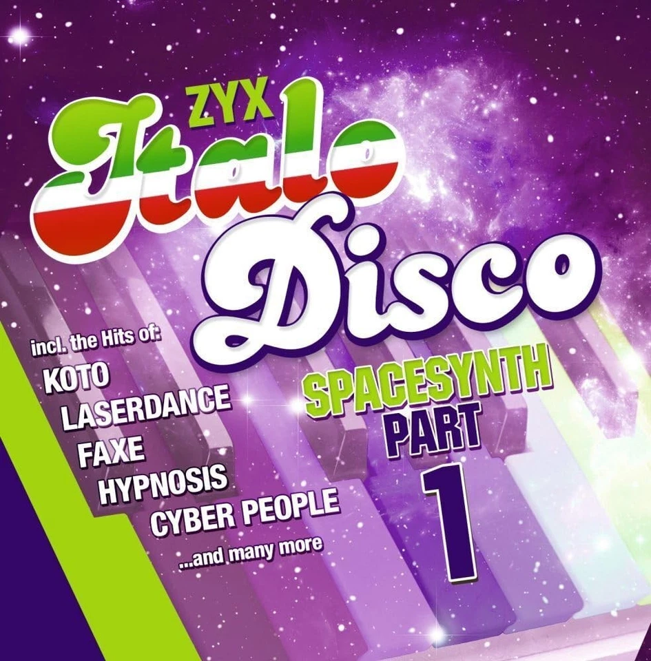 Laserdance, Koto, Hypnosis, and ma ZYX Italo Disco Spacesyn (Vinyl) (US IMPORT) - Image 1 of 1