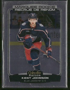 2022-23 O-Pee-Chee Platinum Kent Johnson RC #206 Columbus Blue Jackets - Picture 1 of 2
