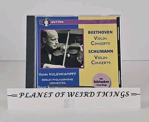 Georg Kulenkampff Beethoven Schumann Violin Concertos CD 1998 - Picture 1 of 9