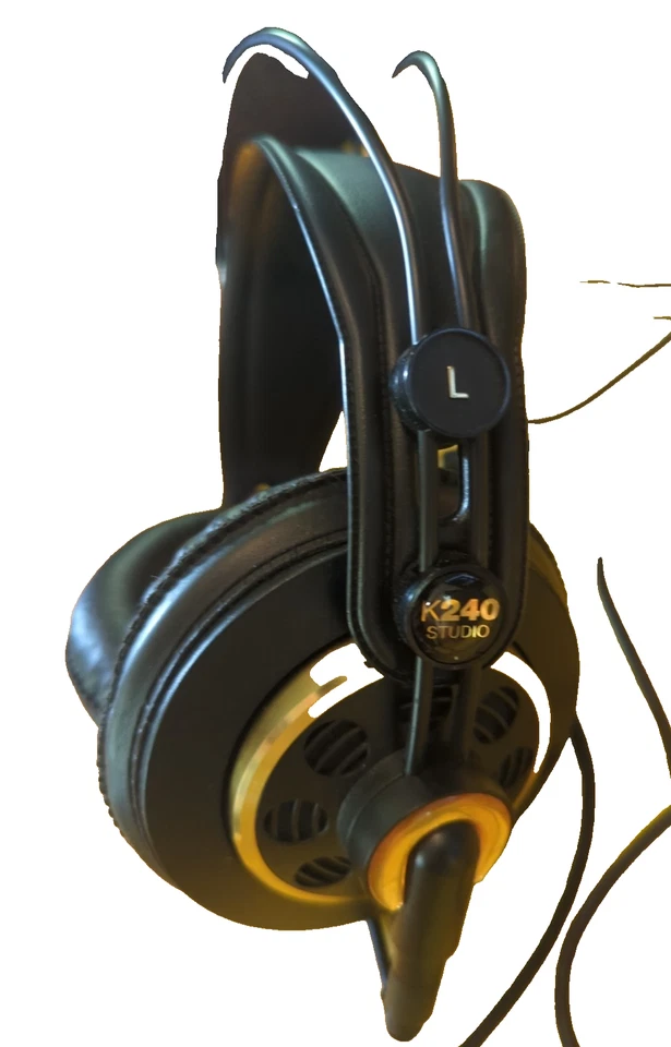 AKG K240MKII Over the Ear Headphones -Studio Headphones Audiophile Sound Quality - Image 1 of 1