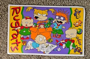 Rugrats Vinyl Placemat 1997 Viacom Nickelodeon Playtime Food Mat - Picture 1 of 6