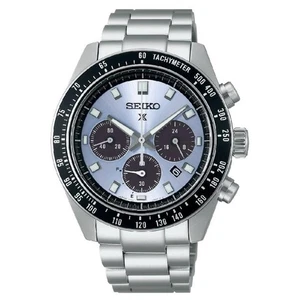 SEIKO Prospex Speedtimer SSC935P1 Orologio Crystal Trophy Bracciale Acciaio - Picture 1 of 5