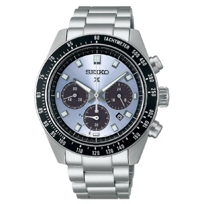 SEIKO Prospex Speedtimer SSC935P1 Orologio Crystal Trophy Bracciale Acciaio - Immagine 1 di 4