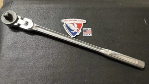 Vintage Sears Craftsman 1/2” Drive RHFT Flex Head Ratchet 44973 USA -V- Series - Foto 1 di 7
