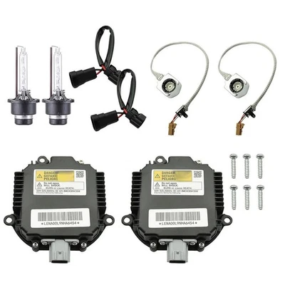 2pcs Xenon Ballast Igniter HID D2S Bulb Kit For  Infiniti QX56 QX80 2004-2015 - Image 1 of 4