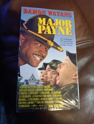 Major Payne (VHS, 1995) Damon Wayans NEW SEALED Watermarks Fast Shipping FAST SH - Image 1 of 4