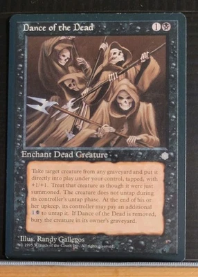 Mtg DANCE OF THE DEAD NM Ice Age -Argo- - Image 1 of 2