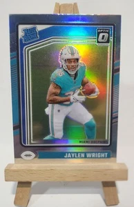 2024 Donruss Optic Jaylen Wright Holo Rated Rookie #249 Dolphins - Picture 1 of 8
