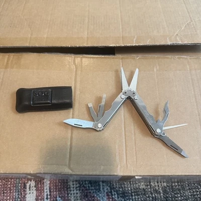 SOG Crosscut Multi Tool Scissors Knife File Etc. - Image 1 of 4