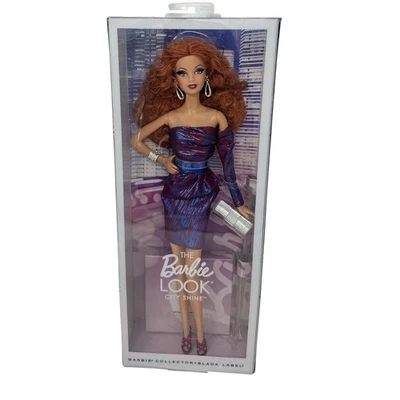 Muñeca Barbie Look City Shine Model Muse 2014 pestañas pelirrojas enraizadas Foto 1 de 4