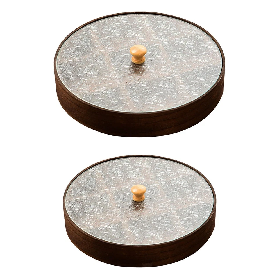 Divided Serving Tray with Compartment and Lid Container Food Organizer for - Image 1 of 1