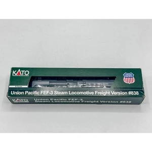 KATO N Scale Union Pacific FEF-3 Freight Version 838 126-0402-DCC Locomotive - Picture 1 of 12