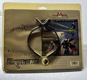 Fire Fox Technologies Throat Mic Extreme - NOS - Zdjęcie 1 z 2