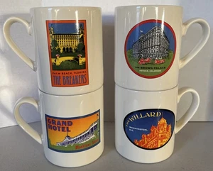 The Grand American Hotel Collection - 4er Set Tassen - Aramis - Made in Japan - Neu - Bild 1 von 7