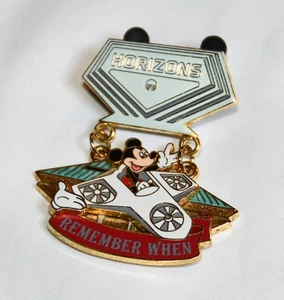 Disney World EPCOT Center White Glove Horizons Pin Remember When Mickey Mouse LE - Bild 1 von 7