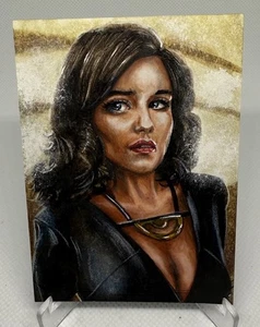 Topps Star Wars Holocron Qi'Ra Sketch by Mick & Matt Glebe - Picture 1 of 2