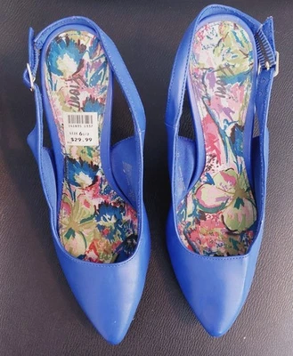 Tacones Fioni azules talla 6,5 Foto 1 de 3