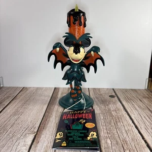 Disney Parks Halloween Minnie Mouse Halloween Light-up Vampire Candle Figure NIB - Picture 1 of 9