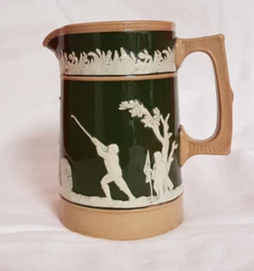 Antique Copeland Late Spode. Golf Theme Jug. Circa 1900 from A.T. Wiley Montreal - Picture 1 of 12
