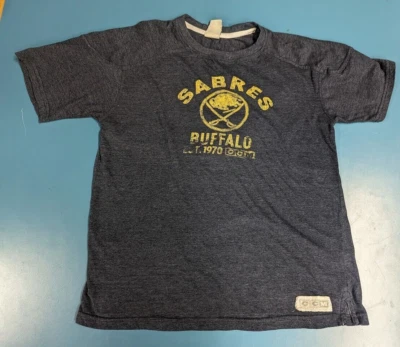 Camiseta Buffalo Sabres CCMC Talla Para Hombre M Mediana NHL Hockey Gris Amarillo Foto 1 de 4