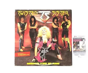 Twisted Sister Dee Snider signierte Vinyl-Schallplatte unter der Klinge JSA-zertifiziert JSA - Bild 1 von 4