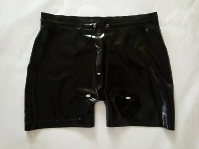 100% Latex Rubber Gummi Sexy Boxershorts Shooting in kind Modeshorts 0.4mm S-XXL - Bild 1 von 4