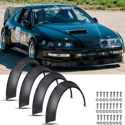 4x Guardabarros extra anchos para Honda Prelude 1979-2001 Foto 1 de 4