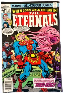 The Eternals 18 Marvel 1977 1. App von Ziran the Tester & the Dreaming Celestial - Bild 1 von 3