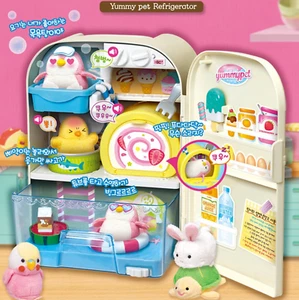 MIMI WORLD Yummy Pet Refrigerator - Baby Penguin's House  - Korea Toys Ktoys - Picture 1 of 8