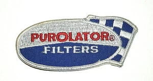 Purolator Motor Oil Filter Cloth Car Jacket hat or Uniform Patch New NOS 1970s - Picture 1 of 3